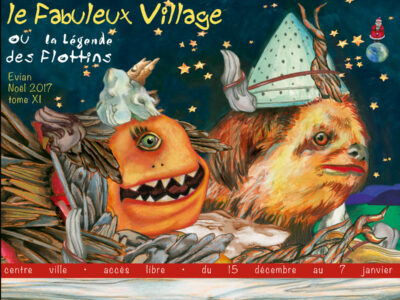 Affiche Le fabuleux Village Tome 11, Noël 2017, Évian