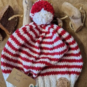 Bonnet adulte tricoté par Annick