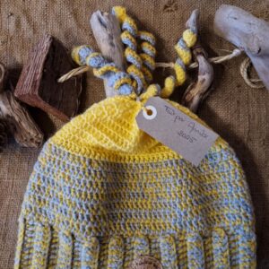 Bonnet adulte tricoté par Annick