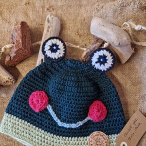 Bonnet enfant tricoté par Marie-Claude